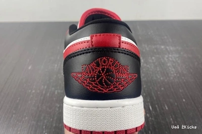 1 135 Low Reverse Jordan (W) Black 7655 TopPick Toe DC0774-  0705